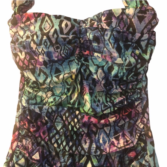 Profile Other - COLORFUL TRIBAL PROFILE TANKINI TOP